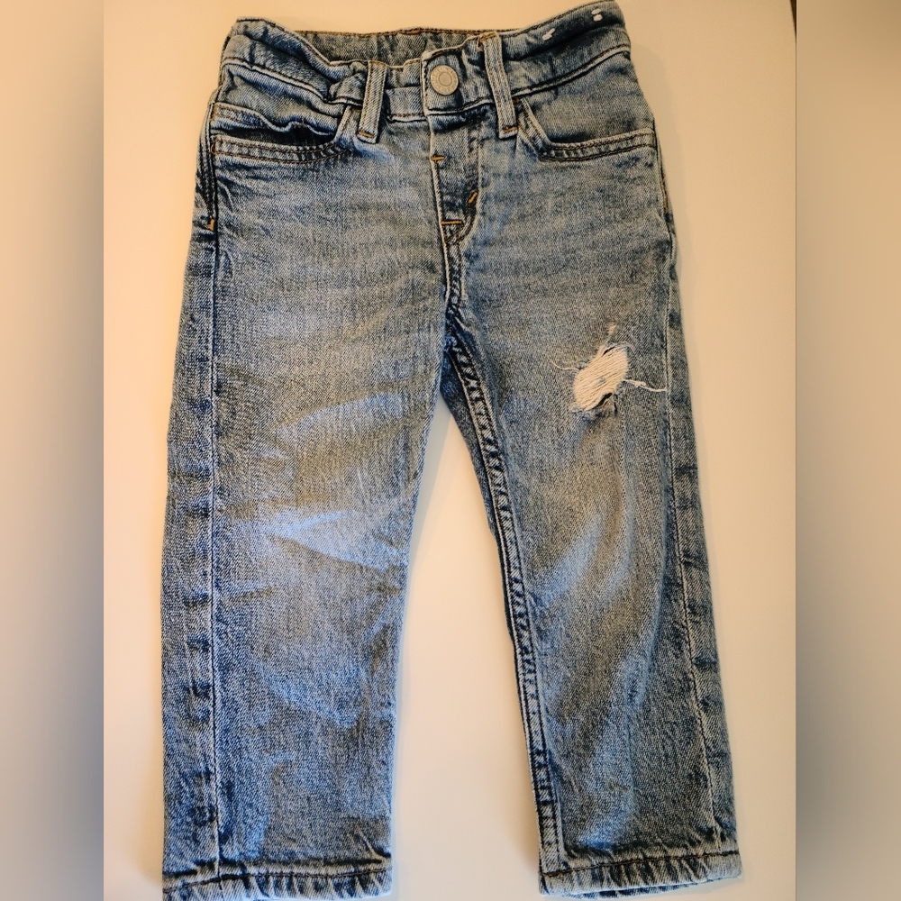 H&M Relaxed Tapper Leg boy jeans 2T
